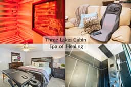 Cabin spa! Hot tub, sauna, gym, game rm, fire pit - Image 4